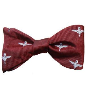 1 Parachute Regiment Silk (Self Tie) Bow Tie