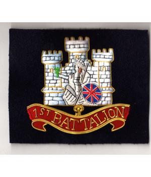 1st Battalion Royal Anglian Blazer Badge