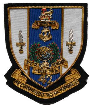 42 Commando<br> Blazer Badge
