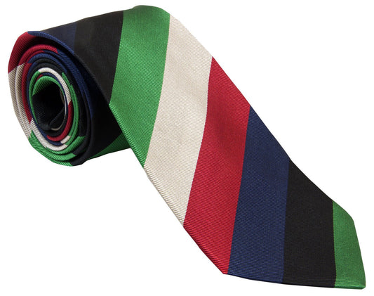 9 Regiment RLC Silk Tie