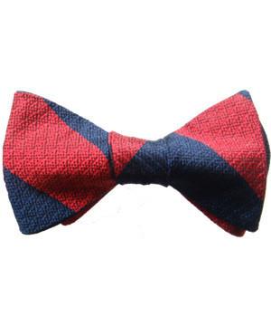Adjutant General's Corps Silk Non Crease (Self Tie) Bow Tie